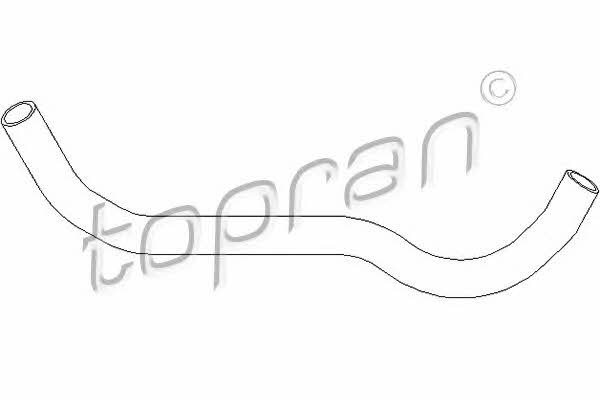 Coolant hose Topran 103 382
