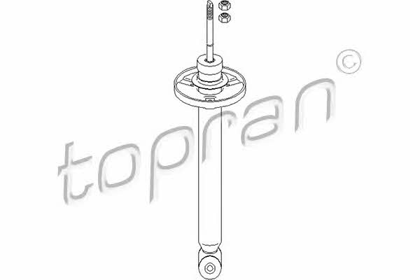 Topran 103 518 Rear oil and gas suspension shock absorber 103518