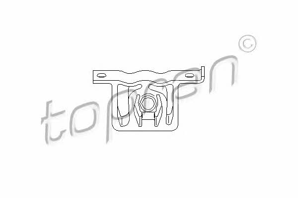 Topran 109 051 Exhaust mounting bracket 109051