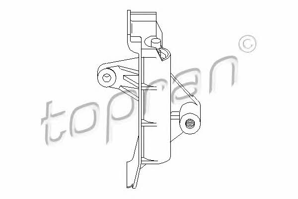 Topran 109 143 Tensioner pulley, timing belt 109143
