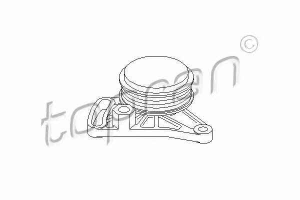 Topran 109 156 V-ribbed belt tensioner (drive) roller 109156