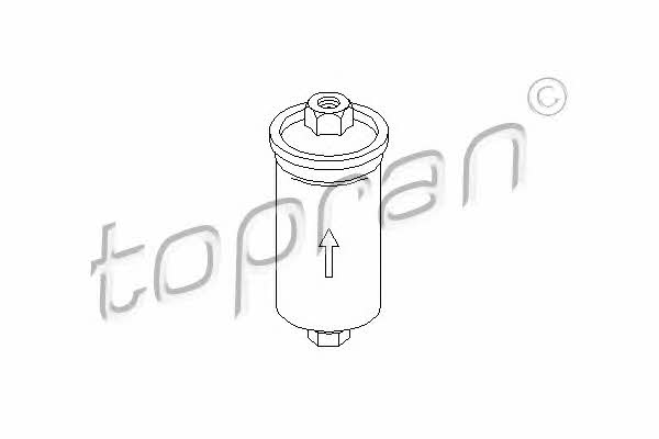 Topran 103 607 Fuel filter 103607