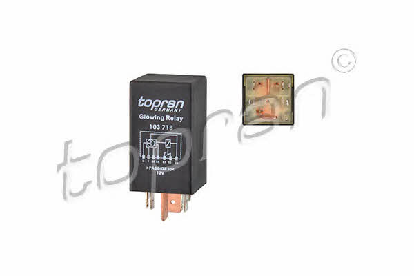 Topran 103 718 Glow plug relay 103718