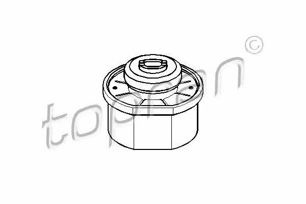 Topran 104 051 Gearbox mount left 104051 104051 Topran Gearbox mount left