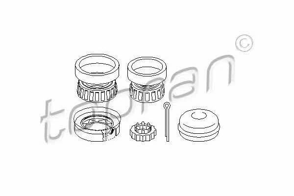 Topran 109 702 Rear Wheel Bearing Kit 109702