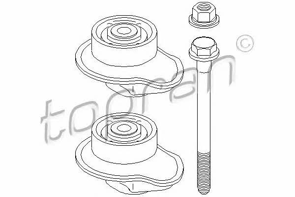 109834 Topran Silent blocks suspension beams, kit