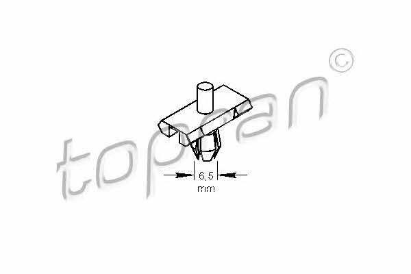 Topran 104 129 Clip, trim/protective strip 104129