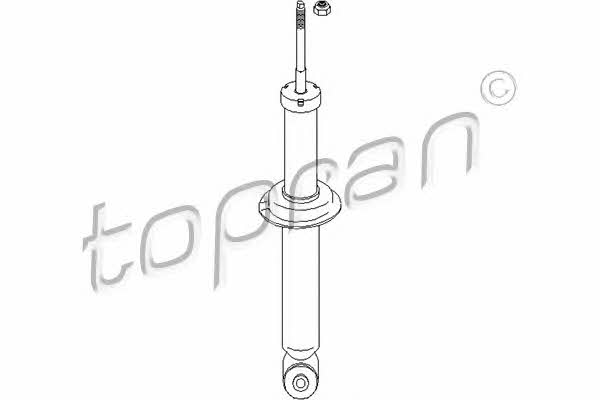 Topran 104 160 Rear oil shock absorber 104160