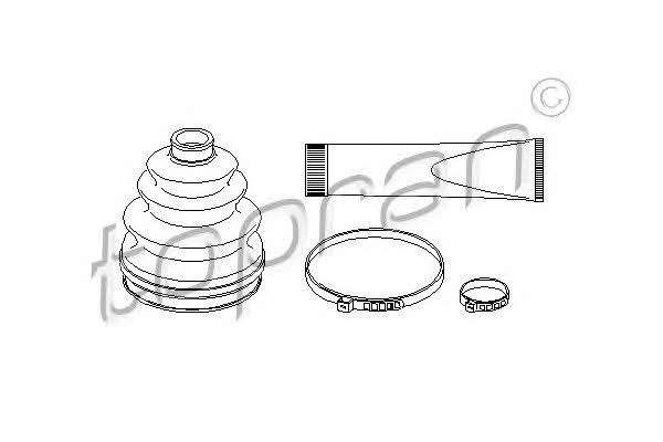 Topran 721 200 Bellow Set, drive shaft 721200