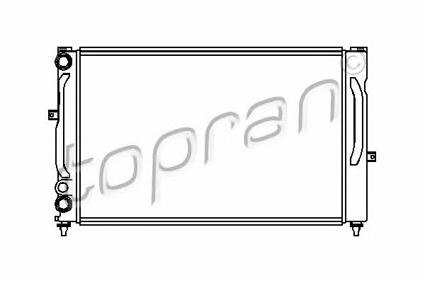 Topran 107 151 Radiator, engine cooling 107151