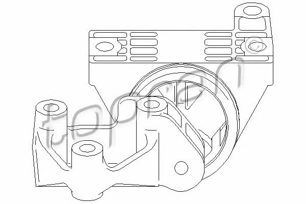 Topran 722 092 Engine mount right 722092