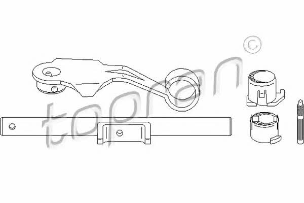 clutch fork Topran 722 140