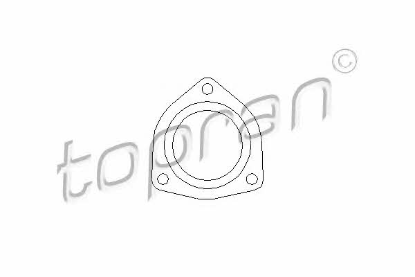 Topran 722 199 Exhaust pipe gasket 722199