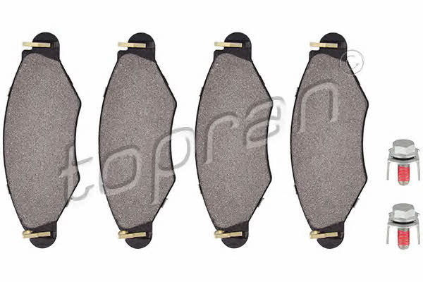 Topran 722 502 Brake Pad Set, disc brake 722502