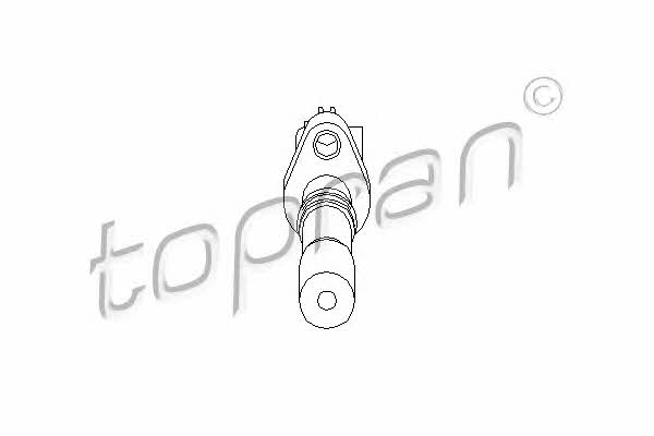 Topran 722 629 Crankshaft position sensor 722629