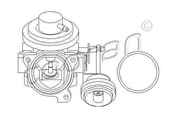 Topran 110 874 EGR Valve 110874