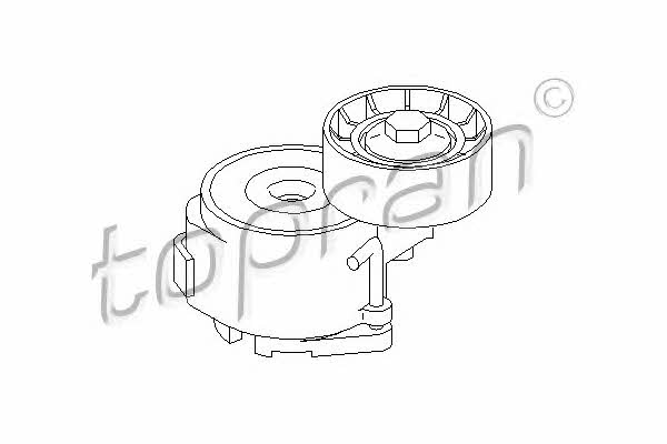 Topran 206 991 V-ribbed belt tensioner (drive) roller 206991