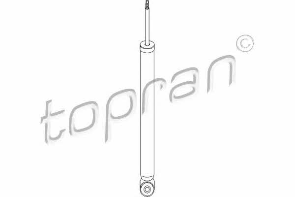 Topran 302 451 Rear oil and gas suspension shock absorber 302451
