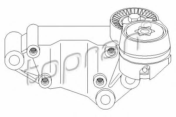 Topran 302 165 Belt tightener 302165