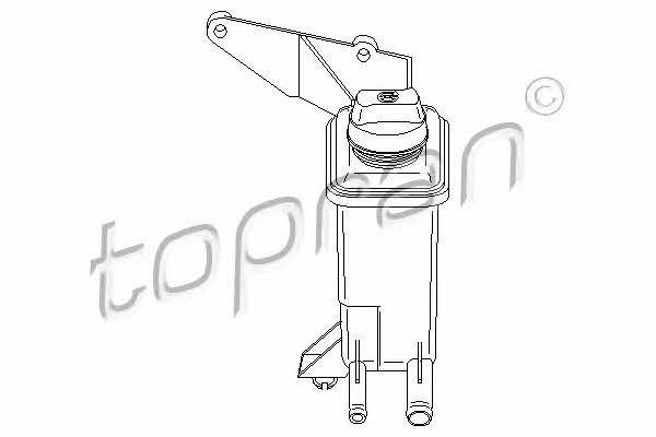 Topran 110 509 Power steering reservoir 110509