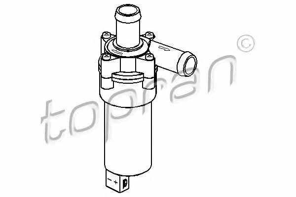 Topran 111 016 Additional coolant pump 111016