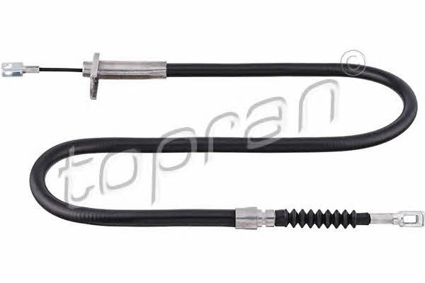 Topran 408 409 Parking brake cable, right 408409
