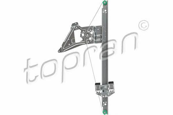 Window winder mechanism Mercedes Sprinter: 114669 Topran Window Regulator