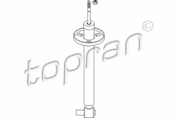 Topran 109 426 Rear oil and gas suspension shock absorber 109426