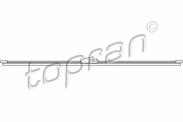 Topran 112 383 Rear wiper blade 400 mm (16") 112383