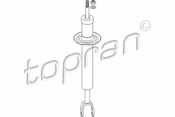 Topran 112 038 Front oil and gas suspension shock absorber 112038