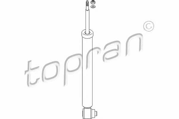 Topran 112 043 Rear oil and gas suspension shock absorber 112043