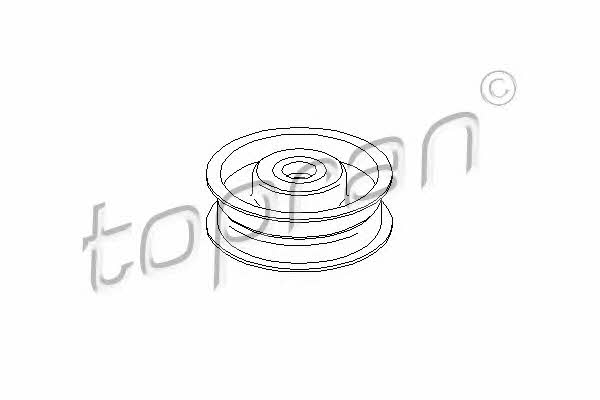 Topran 407 875 V-ribbed belt tensioner (drive) roller 407875