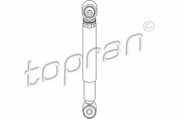 Topran 112 048 Rear oil and gas suspension shock absorber 112048