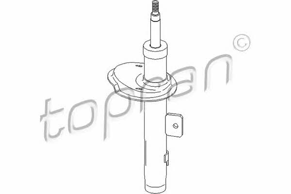 Topran 720 816 Front Left Gas Oil Suspension Shock Absorber 720816