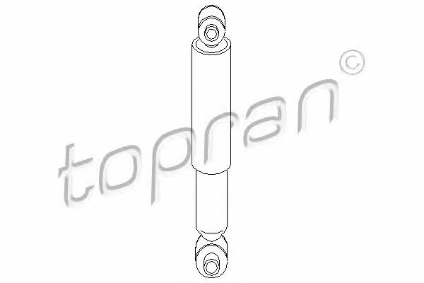 Topran 720 847 Rear oil and gas suspension shock absorber 720847
