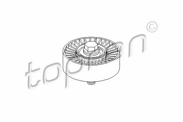 Topran 501 498 V-ribbed belt tensioner (drive) roller 501498