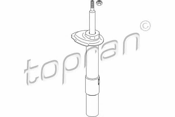 Topran 501 618 Front Left Gas Oil Suspension Shock Absorber 501618