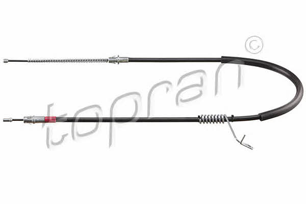 Topran 304 666 Parking brake cable, right 304666