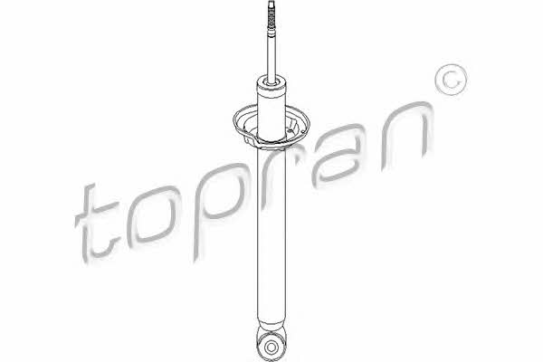 Topran 301 949 Rear oil and gas suspension shock absorber 301949
