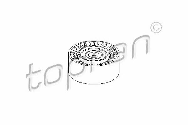 Topran 110 059 V-ribbed belt tensioner (drive) roller 110059