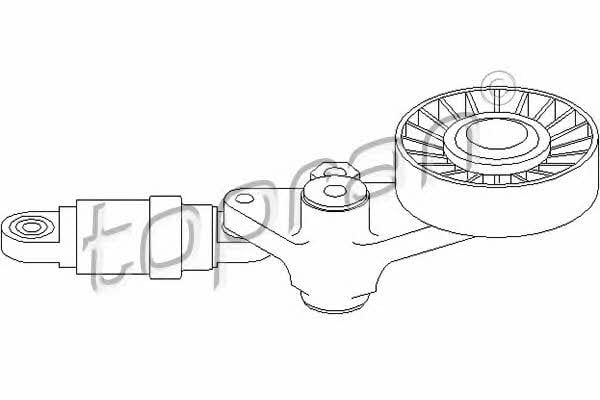 Topran 205 733 V-ribbed belt tensioner (drive) roller 205733