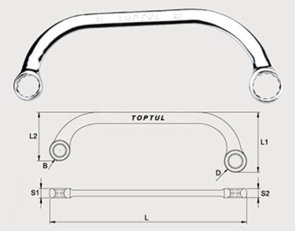AAAC0809 Toptul Auto part