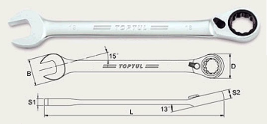 Toptul ABAF1717 Auto part ABAF1717