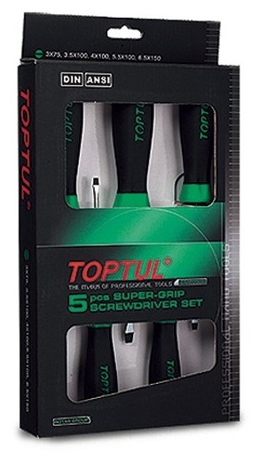 GAAE0503 Toptul Screwdriver Set