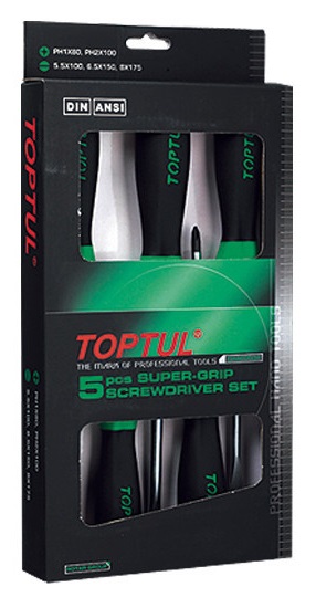 Toptul GAAE0504 Screwdriver Set GAAE0504