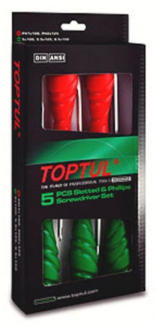 GAAE0509 Toptul Screwdriver Set