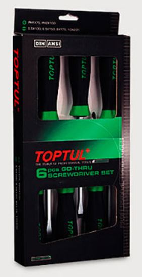 GAAE0605 Toptul A set of 6 screwdrivers