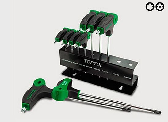 Toptul GAAX0901 TORX screwdriver set GAAX0901