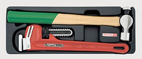 GBAT0201 Toptul Combined tool kit (in the tool tray)