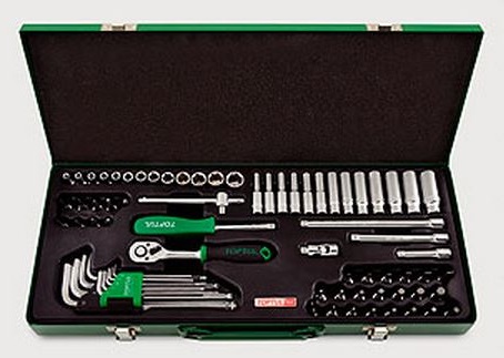 GCAD7202 Toptul Tool kit 1/4 "72 units.
